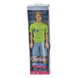 Barbie Ken Surf Beach Glam Loiro 2004 Antigo 80 90 