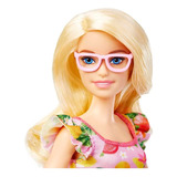 Barbie Loira Fashionista Doll 181- Com Óculos Mattel