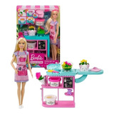 Barbie Loja De Flores