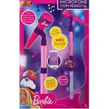 Barbie Microfone Com Pedestal