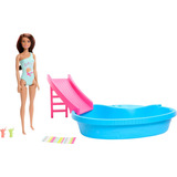 Barbie Piscina Glam Morena