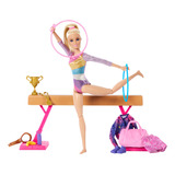 Barbie Professions Set Gymnast