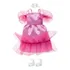 Barbie Roupas E Acessórios Vestido Rosa Babados Colar Sapatos Hjt20 Mattel