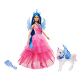 Barbie Safira + Unicórnio Edição Especial Mattel - Hhr16