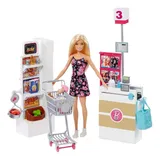 Barbie Supermercado Luxo Frp01