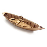 Barco Dory   Kit 39 Cm P montar Puzzle 3d Cortado A Laser