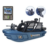 Barco Thunder Comando Flutua Ná Agua Piscina -card Especial