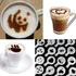 Barista 16 Moldes P  Decorar Café   Puxar Flor Agulha Decafe