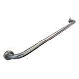 Barra Alça De Apoio Reta 40cm Inox Aisi 304 Norma Abnt 9050 Cor Prateado
