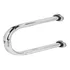 Barra De Apoio Lado Lavatório Mod U 30cm Cor Prateado