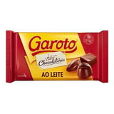 Barra De Chocolate Garoto Ao Leite 1kg P Confeitar Derreter