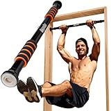Barra Fixa De Parede Para Exercícios Ajustável 63 A 96cm  Para Crossfit  Musculação  Alongamento  Abdominal  Flexões  Força  Resistência Com Dispositivos Antiderrapantes  8D Sports  Cor Preto