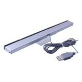 Barra Sensor Bar Infravered Cabo Usb P Wii U Nintendo Wii