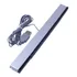 Barra Sensor Bar Wii Ou Wii U Usb Pc + Suporte Black Preto