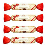 Barra Zentis Marzipan C/ Cob. Chocolate Kit 4x100g Alemanha 