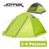Barraca Camping 3 / 4 Pessoas Impermeavel 3500mm Profissional Cycling Com Área Com Expansão