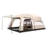 Barraca Camping Acampamento 5-8 Pessoas Joyfox Grande Família  Barraca Familiar Grande 380*260*195cm Cor Bege