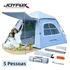 Barraca Camping Fps100+ Impermeavel 1500mm Automatica Grande 5 Pessoas 240x240x155cm Edição Limitada Joyfox