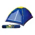 Barraca Camping Iglu Para Até 4 Pessoas Azul Com Bolsa