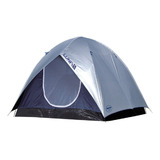 Barraca Camping Luna Para 5 Pessoas Impermeável Azul Mor