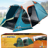 Barraca Camping Nautika Indy 5/6 Pessoas Impermeável Avanço