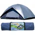 Barraca Impermeável Acampamento Camping 6 Pessoas Mor Cor Prata/azul
