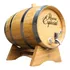 Barril De Amburana 3l Torneira Luxo Cromo Personalizado