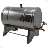 Barril Pinga Cachaça Vinho Cerveja Aço Inox 304 4 Litros