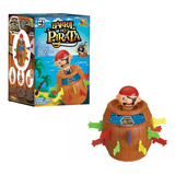 Barril Pula Pirata Brinquedo
