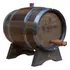 Barril Tonel De Carvalho Europeu 3 L   Brinde 1 Copinho Shot