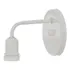 Base Arandela Power Soquete Coluna E27 Luminária Br/ Pt