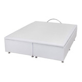 Base Baú Corino Branco Super King (193x203x39) - Ortobom