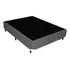 Base Box Viúva Suede Cinza 128 X 188 X 40