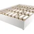 Base Cama Box Casal Imperatriz Com Pés Branco Viero