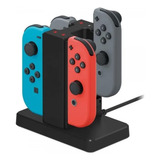 Base Carregadora Usb Nintendo Switch Para 4 Joy cons