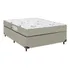 Base Casal   Colchão D33 One Face   Suede Bege