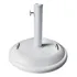 Base Concreto Para Guarda Sol Redonda 22kg Branca Mor