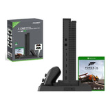 Base Cooler C  Carregador De Controle Para X box One S x Cor Preto