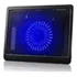 Base Cooler Notebook Ventilação Ultra Silenciosa Com Led Cor Preto Led Azul