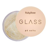 Base De Maquiagem Em Pó Ruby Rose Glass Pó Banana Linha Glass Ruby Rose Tom Banana