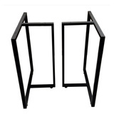 Base De Mesa De Jantar Kansa Tampos Até 200 X 100 Cm Preta