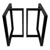 Base De Mesa De Jantar Kansas Tampos Até 2 00 X 1 00 Cor Preto