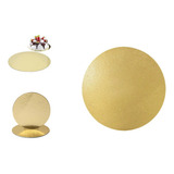 Base Laminada  disco P  Bolo Ouro  Ultrafest 23cm   40 Peças