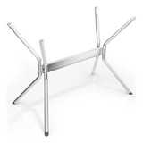 Base Mesa De Jantar Loire M031 S  Tampo Cromado   Kappesber