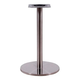 Base Mesa Inox Redonda