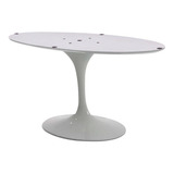 Base Mesa Jantar Saarinen Oval P/ Tampo 120x80 Cm