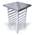 Base P  Forno Com 8 Níveis P  Assadeira 35x35 Tampo Inox