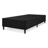 Base Para Cama Box Solteiro Camurça Resistente 188x88cm