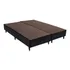 Base Sommier Camurça Preto Queen  158x198x23    Ortobom