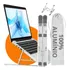 Base Suporte Notebook Aluminio Metal Dobrável Portatil Home Office Trabalho Prata Dobravel Ergonomico Qualidade Fussen 24x16.5cm